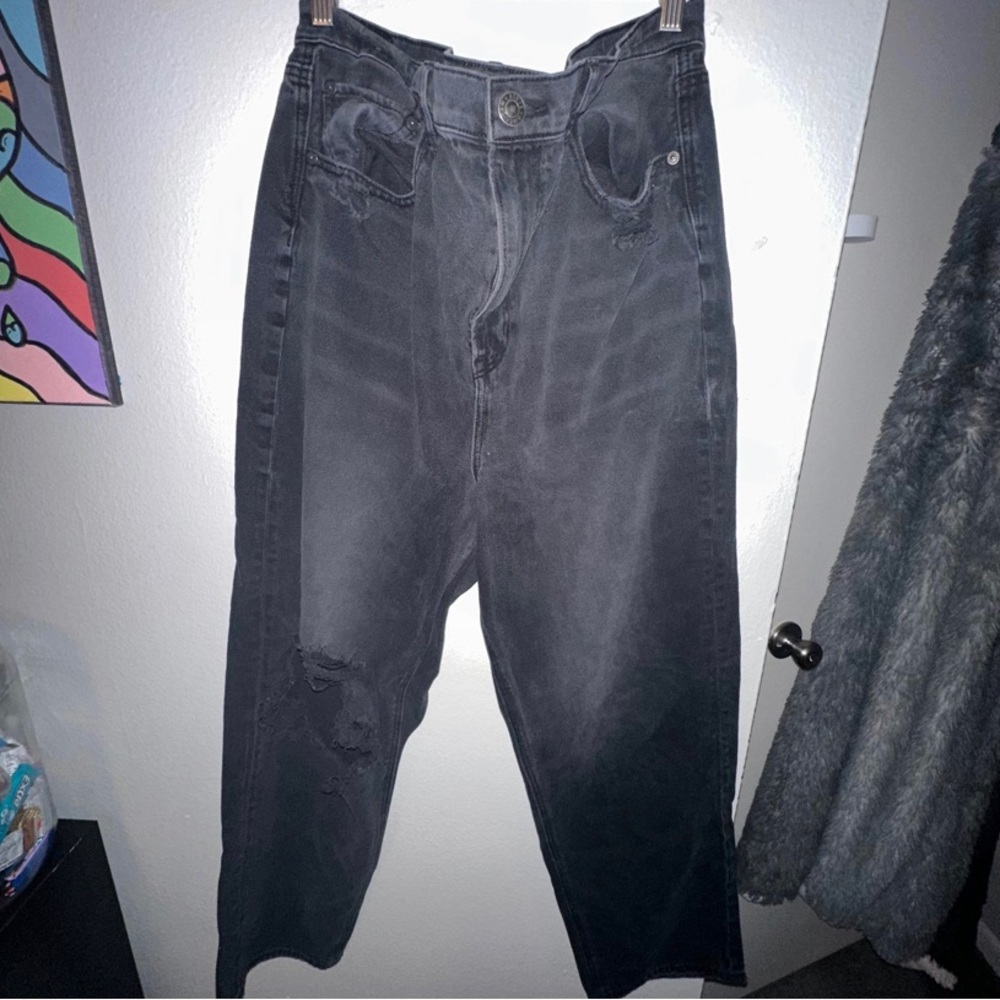 American Eagle highest rise 90’s boyfriend jeans